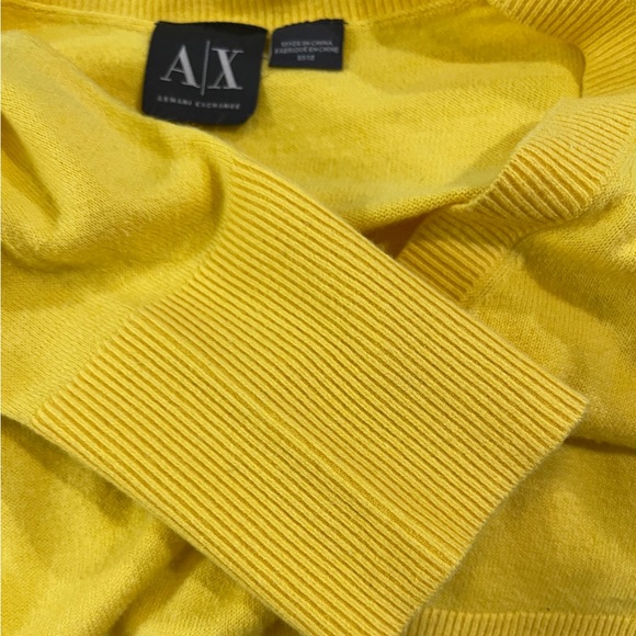 Armani Exchange Bright Yellow Sweater - Picture 3 of 6